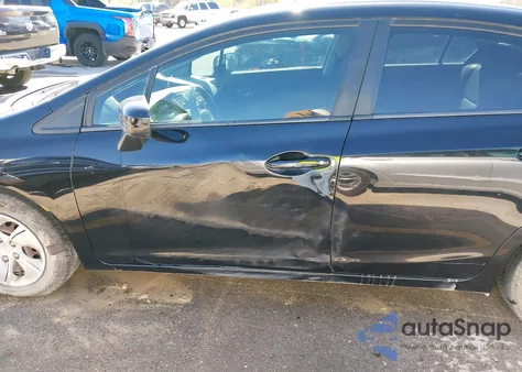 2014 Honda Civic Lx из США, поврежденный, VIN 19XFB2F50EE074245